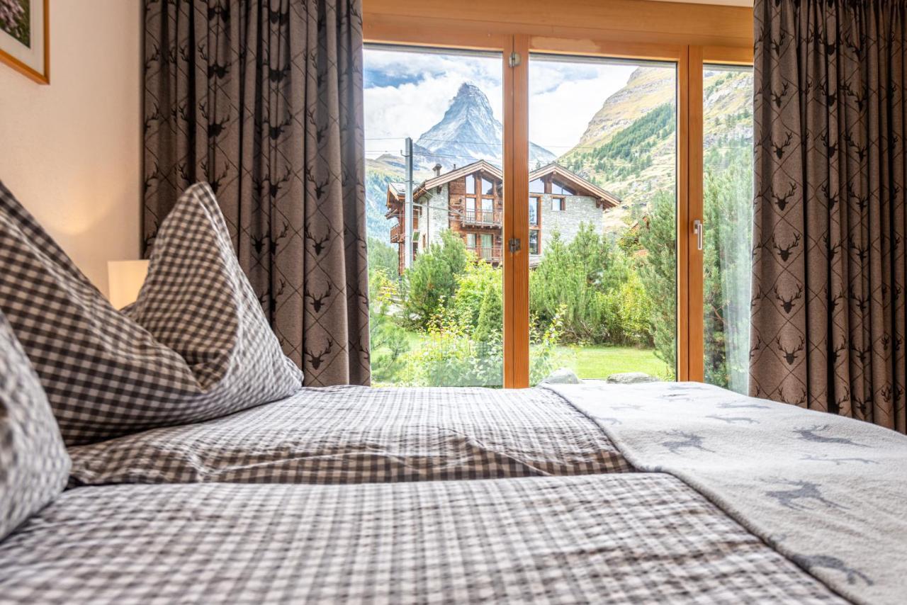 Haus Alpine Lägenhet Zermatt Exteriör bild